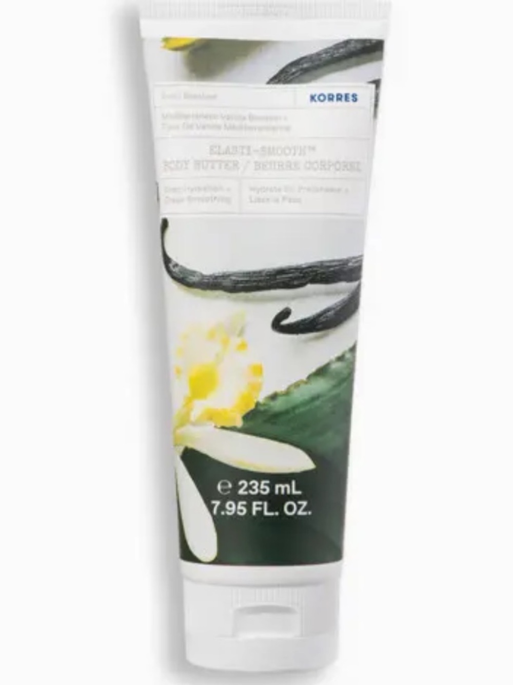 KORRES Elasti-Smooth™ Body Butter Mediterranean Vanilla Blossom 7.95oz NEW